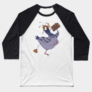 Poopy Pigeon Baseball T-Shirt